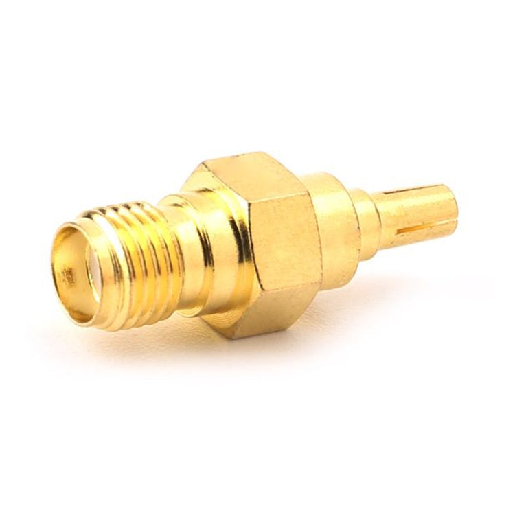 2 PCS SMA Female to CRC9 Male RF Coaxial Connector, SMA Female to CRC9 Male