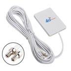 28dBi 4G Antenna with TS9 Male Connector for 4G LTE FDD/TDD Router, TS9 Male TS9 Male