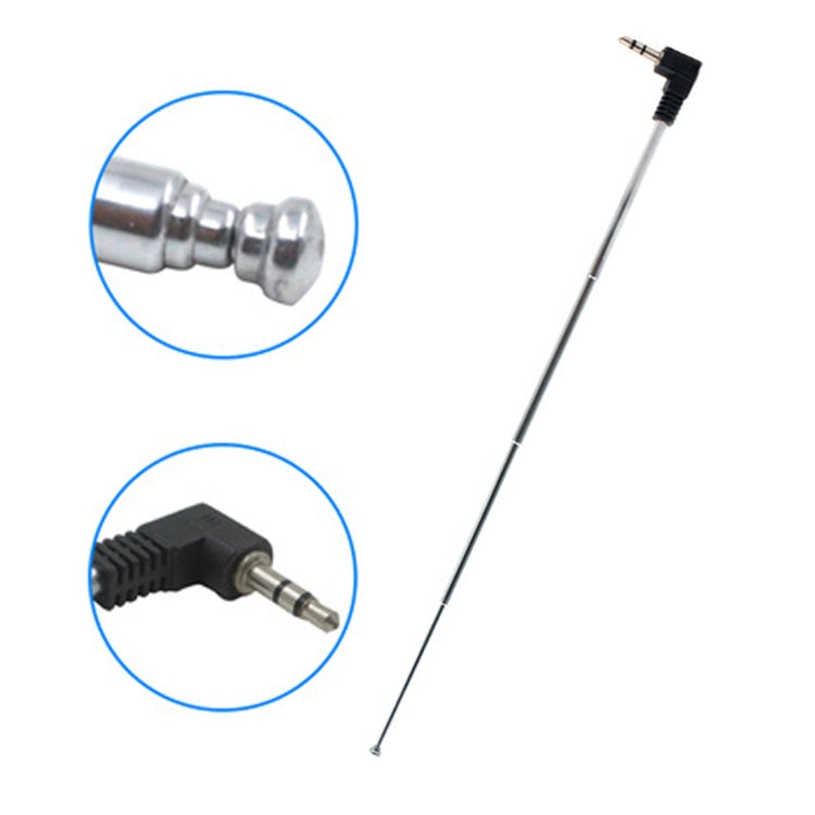 Retractable 3.5mm FM Radio Antenna for Mobile Phone, Max Length: 24.5cm, FM Radio Antenna – Durable Build, Easy to Use