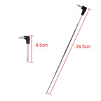 Retractable 3.5mm FM Radio Antenna for Mobile Phone, Max Length: 24.5cm, FM Radio Antenna – Durable Build, Easy to Use