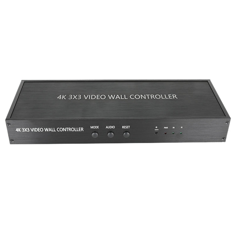 NK-BT88 4K 3X3 HDMI Video Wall Controller Multi-screen Splicing Processor with Remote Controller, EU Plug, EU Plug – TPU, 4K