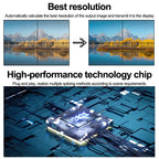 NK-BT88 4K 3X3 HDMI Video Wall Controller Multi-screen Splicing Processor with Remote Controller, EU Plug, EU Plug – TPU, 4K