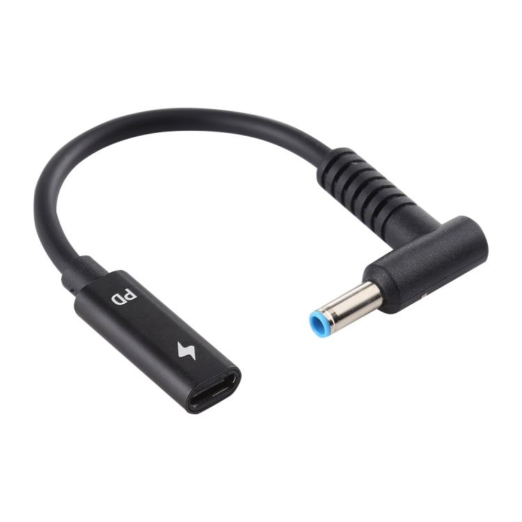 For HP USB-C / Type-C to 4.5 x 3.0mm Power Adapter Charger Cable, 4.5 x 3.0mm – Durable Build, Easy to Use