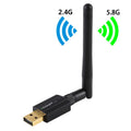 EDUP EP-AC1661 2 in 1 Bluetooth 4.2 + Dual Band 11AC 600Mbps High Speed Wireless USB Adapter WiFi Receiver, EP-AC1661 600Mbps – Bluetooth EP-AC1661 600Mbps