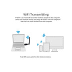 EDUP EP-AC1661 2 in 1 Bluetooth 4.2 + Dual Band 11AC 600Mbps High Speed Wireless USB Adapter WiFi Receiver, EP-AC1661 600Mbps – Bluetooth