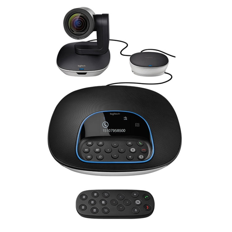 Logitech CC3500e HD 1080P Online Class Video Business Teleconference Camera, EU Plug – Durable Build, Easy to Use Default Title