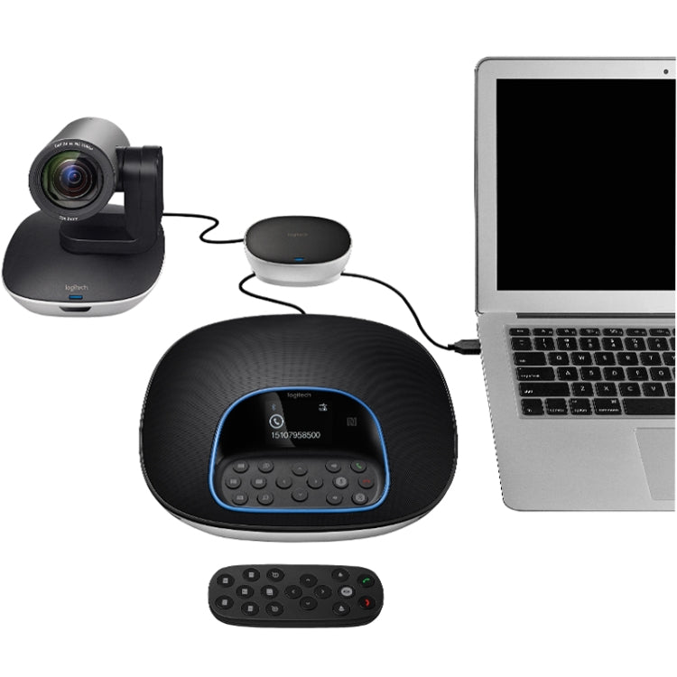 Logitech CC3500e HD 1080P Online Class Video Business Teleconference Camera, EU Plug – Durable Build, Easy to Use