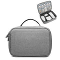 Multi-function Headphone Charger Data Cable Storage Bag, Single Layer Storage Bag, Size: 23x16x7cm – Durable Build, Easy to Use Grey