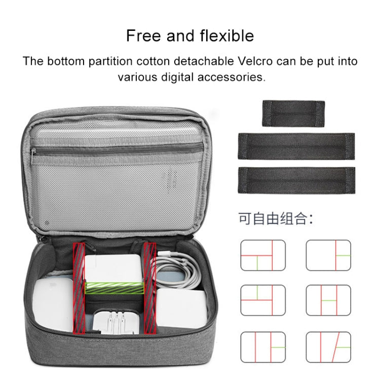 Multi-function Headphone Charger Data Cable Storage Bag, Single Layer Storage Bag, Size: 23x16x7cm – Durable Build, Easy to Use