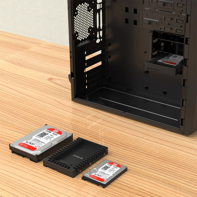 ORICO 1125SS SATA 3.0 Fast Transfer Speed 2.5 to 3.5 inch Hard Drive Caddy / Convertor Enclosure – Durable Build, Easy to Use