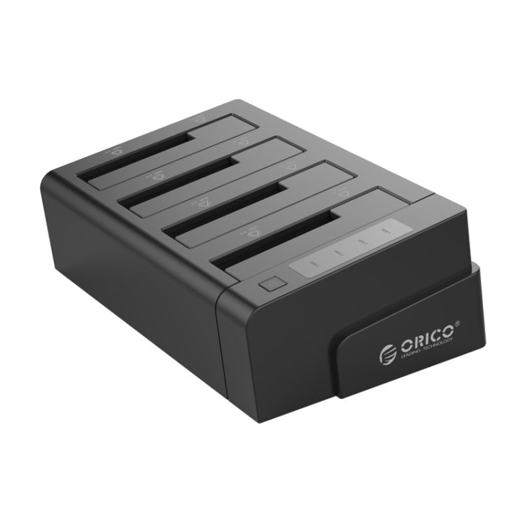 ORICO 6648US3-C-V1 4-bay USB 3.0 Type-B to SATA External Hard Disk Box Storage Case Hard Disk Docking Station / Duplicator for 2.5 inch / 3.5 inch SATA HDD / SSD, 4 Bays – Durable Build, Easy to Use