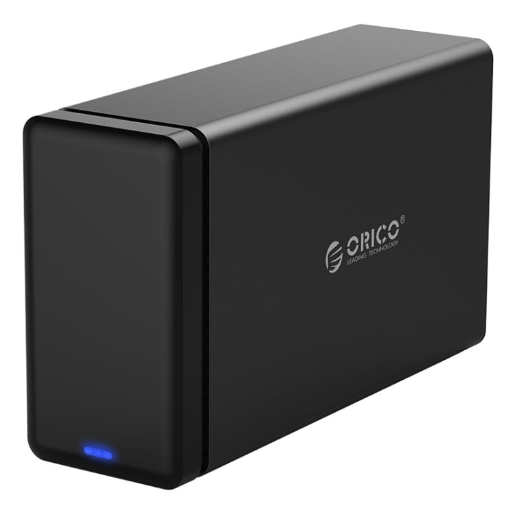 ORICO NS200-C3 2-bay USB-C / Type-C 3.1 to SATA External Hard Disk Box Storage Case Hard Drive Dock for 3.5 inch SATA HDD, Support UASP Protocol, USB 3.1 Type-C to SATA – Magnetic