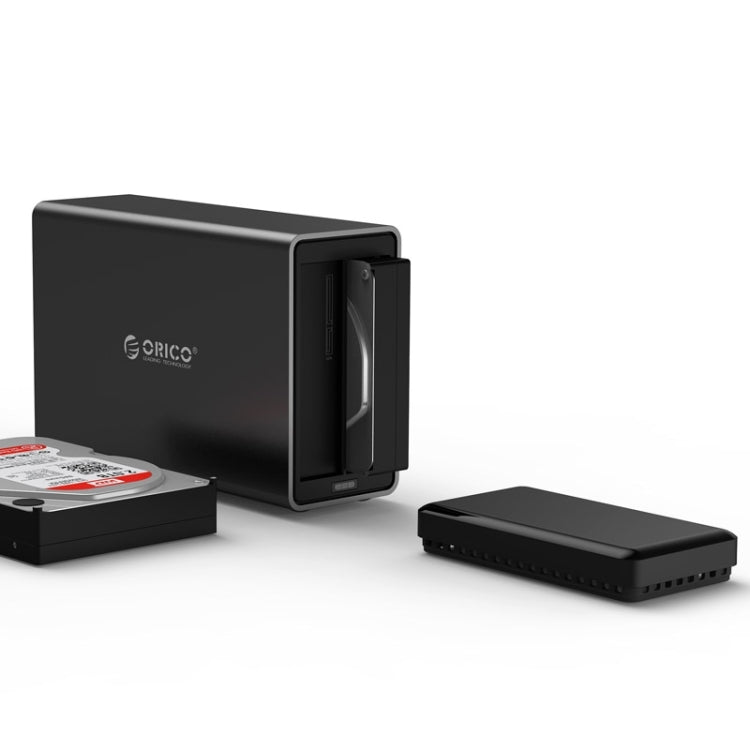 ORICO NS200-RU3 2-bay USB 3.0 Type-B to SATA External Hard Disk Box Storage Case Hard Drive Dock with Raid for 3.5 inch SATA HDD, Support UASP Protocol, USB 3.0 Type-B to SATA with Raid – Magnetic