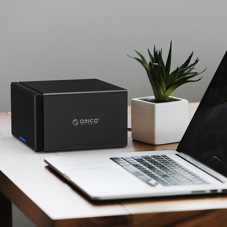 ORICO NS800-C3 8-bay USB-C / Type-C 3.1 to SATA External Hard Disk Box Storage Case Hard Drive Dock for 3.5 inch SATA HDD, Support UASP Protocol, USB 3.1 Type-C – Magnetic, 4K USB 3.1 Type-C