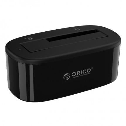 ORICO USB 3.0 Type-B to SATA External Storage Hard Drive Dock for 2.5 inch / 3.5 inch SATA HDD / SSD, 1 Bay – Durable Build, Easy to Use 1 Bay EU Plug