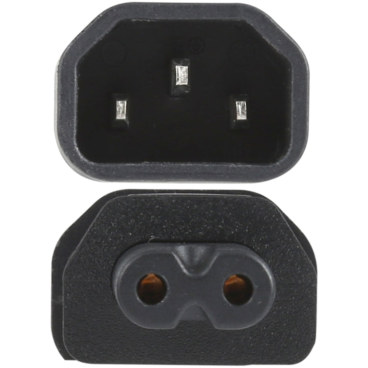 C7 to C14 AC Power Plug Adapter Converter Socket, C7 to C14 – Durable Build, Easy to Use