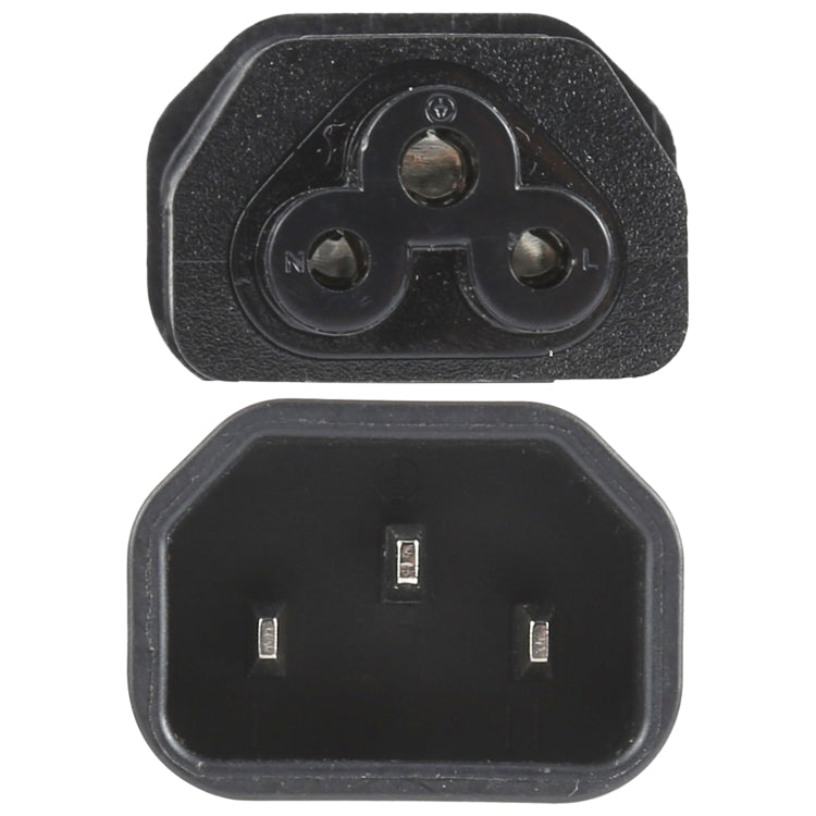 C5 to C14 AC Power Plug Adapter Converter Socket, C5 to C14 – Durable Build, Easy to Use