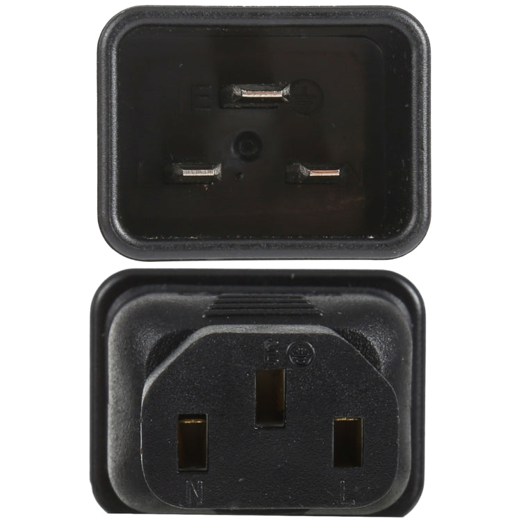 C13 to C20 AC Power Plug Adapter Converter Socket, C13 to C20 – Durable Build, Easy to Use