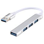 A-809 4 x USB 3.0 to USB 3.0 Aluminum Alloy HUB Adapter, A-809 – Aluminum Alloy A-809