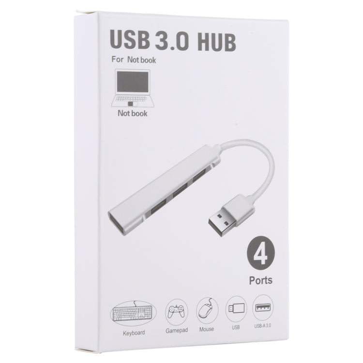 A-809 4 x USB 3.0 to USB 3.0 Aluminum Alloy HUB Adapter, A-809 – Aluminum Alloy