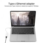KY-RTL8152B USB-C / Type-C 10 / 100 Mbps Ethernet Adapter Network Card, USB Type-C 100Mbps – Durable Build, Easy to Use