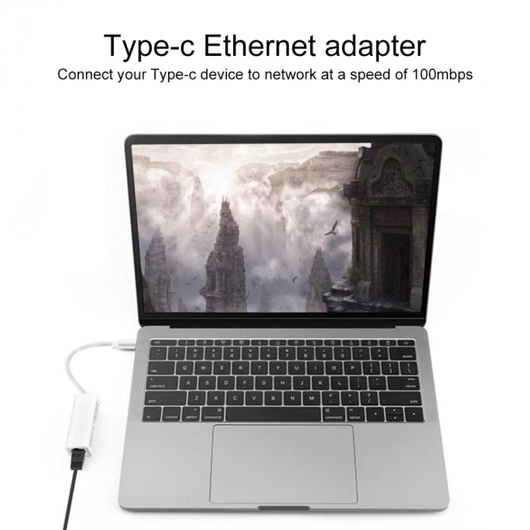 KY-RTL8152B USB-C / Type-C 10 / 100 Mbps Ethernet Adapter Network Card, USB Type-C 100Mbps – Durable Build, Easy to Use
