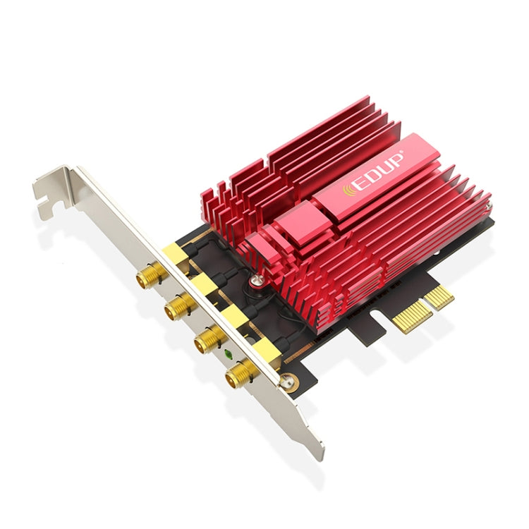 EDUP 9633-800 AC1900Mbps 2.4GHz & 5GHz Dual Band PCI-Express Adapter 4 Antenna External Network Card, AC1900Mbps – Durable Build, Easy to Use
