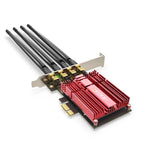 EDUP 9633-800 AC1900Mbps 2.4GHz & 5GHz Dual Band PCI-Express Adapter 4 Antenna External Network Card, AC1900Mbps – Durable Build, Easy to Use