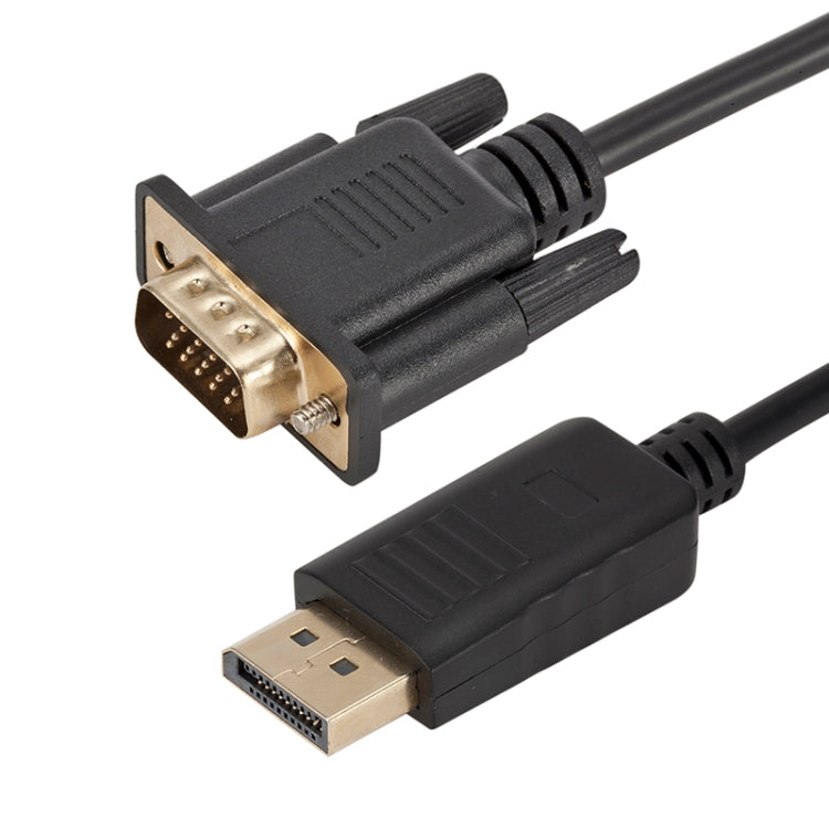 DP to VGA HD Converter Cable, Cable Length: 1.8m, DP to VGA – Durable Build, Easy to Use DP to VGA