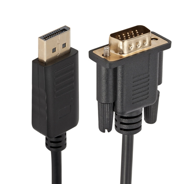 DP to VGA HD Converter Cable, Cable Length: 1.8m, DP to VGA – Durable Build, Easy to Use