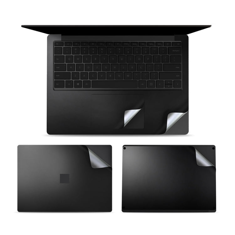 4 in 1 Notebook Shell Protective Film Sticker Set for Microsoft Surface Laptop 3 13.5 inch – Durable Build, Easy to Use, For Surface Laptop 3 13.5 inch For Surface Laptop 3 13.5 inch Black