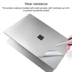 4 in 1 Notebook Shell Protective Film Sticker Set for Microsoft Surface Laptop 3 13.5 inch – Durable Build, Easy to Use, For Surface Laptop 3 13.5 inch
