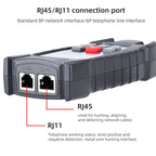 BENETECH GT67 RJ11 / RJ45 Multifunctional Cable Tester Line Finder Net Cable Detector, GT67 Cable Detector – TPU