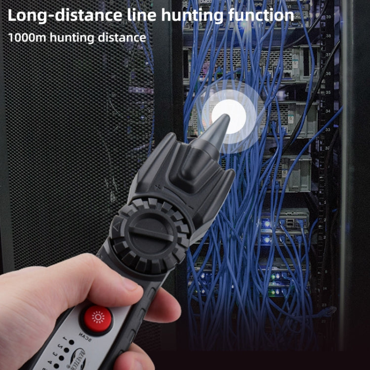 BENETECH GT67 RJ11 / RJ45 Multifunctional Cable Tester Line Finder Net Cable Detector, GT67 Cable Detector – TPU