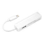 4 in 1 MS + SD + TF + USB2.0 Multi-function Card Reader for 8 Pin... 8 Pin