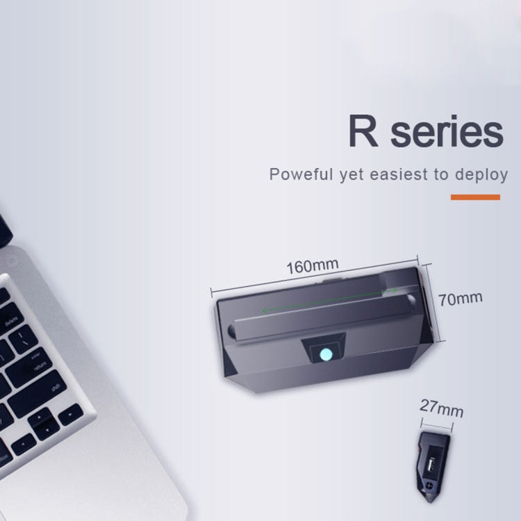 Zero Client R1 Mini PC, CORTEX QUAD A9 Quad Core up to 1.6GHz, RAM: 1GB, ROM: 8GB, Support HDMI, VGA, RJ45, SPK, Wired Version – Durable Build, Easy to Use