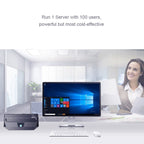 Zero Client R1 Mini PC, CORTEX QUAD A9 Quad Core up to 1.6GHz, RAM: 1GB, ROM: 8GB, Support HDMI, VGA, RJ45, SPK, Wired Version – Durable Build, Easy to Use