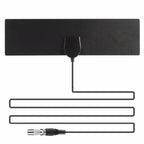 25 Miles Range 28dBi High Gain Amplified Digital HDTV Indoor Outdoor TV Antenna with 3.7m Coaxial Cable & IEC Adapter, 25 Miles 28dBi