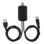 USB Connector Signal Booster Amplifier + IEC Converter Head, USB 50 Miles 25dBi