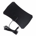 50 Miles Range 25dBi High Gain Digital Indoor HDTV Antenna with 3m Coaxial Cable, 50 Miles 25dBi Black