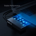 ORICO M2PVC3-G20-GY-BP USB3.2 20Gbps M.2 NVMe SSD Enclosure, M2PVC3-G20-GY-BP – TPU