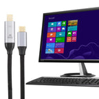 USB-C / Type-C Male to 4K 60Hz Mini DP Male Adapter Cable, Length: 1.8m, Mini DP Male – TPU, 4K