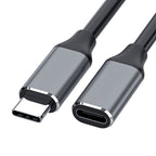 USB-C / Type-C Male to USB-C / Type-C Female Adapter Cable, Cable Length: 50cm, 50cm – Durable Build, Easy to Use