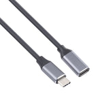 USB-C / Type-C Male to USB-C / Type-C Female Adapter Cable, Cable Length: 50cm, 50cm – Durable Build, Easy to Use