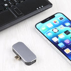 3 in 1 USB-C / Type-C Male to USB-C / Type-C Charging + USB + DP Female Adapter, USB-C / Type-C + USB + DP – Data Transmission, TPU