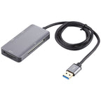 5 In 1 Dual USB 3.0 + CF + TF + SD Multi-function USB 3.0 Card Reader, 5 In 1 USB 3.0 – Durable Build, Easy to Use