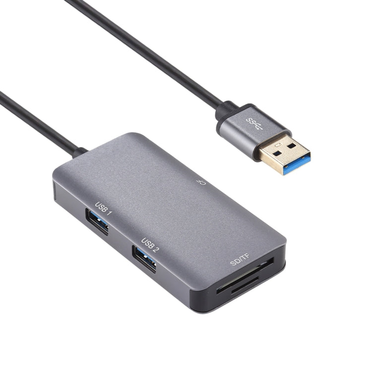 5 In 1 Dual USB 3.0 + CF + TF + SD Multi-function USB 3.0 Card Reader, 5 In 1 USB 3.0 – Durable Build, Easy to Use