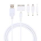 5 in 1 Multi-function Data Cable with 4 Adapters, Suitable for Mico USB / HDMI / Nokia 2.0 / iPhone 4, 5 in 1 – Durable Build, Easy to Use