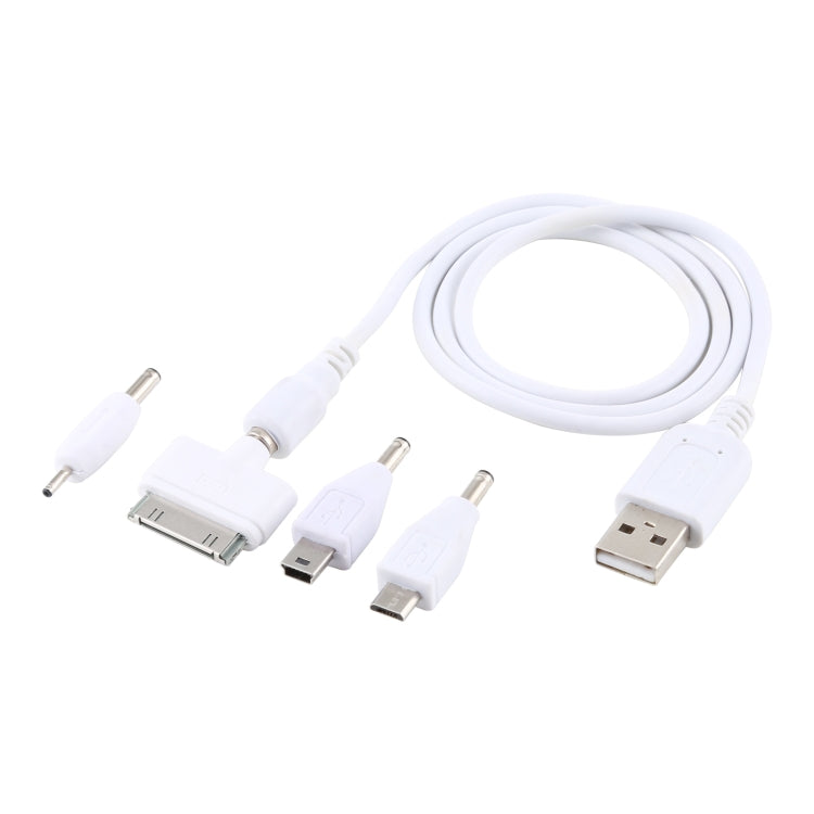 5 in 1 Multi-function Data Cable with 4 Adapters, Suitable for Mico USB / HDMI / Nokia 2.0 / iPhone 4, 5 in 1 – Durable Build, Easy to Use