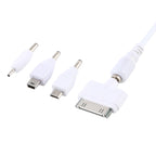 5 in 1 Multi-function Data Cable with 4 Adapters, Suitable for Mico USB / HDMI / Nokia 2.0 / iPhone 4, 5 in 1 – Durable Build, Easy to Use